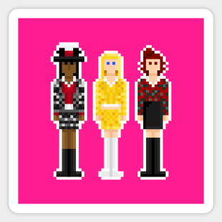 Clueless Pixels Sticker